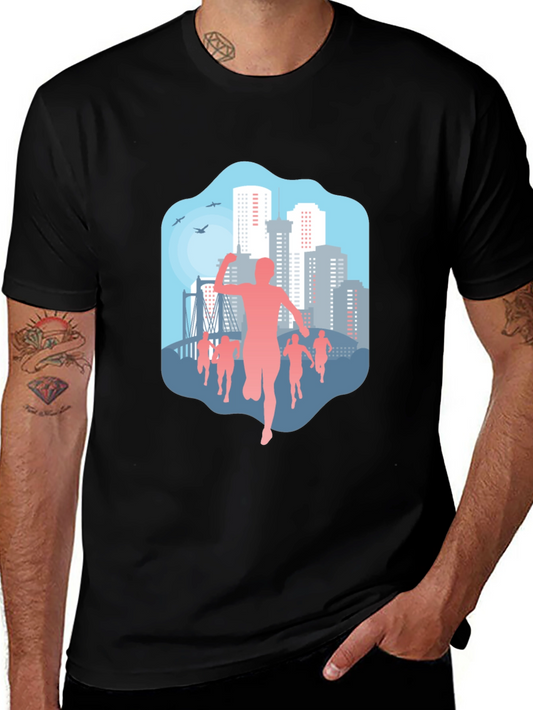 City Marathon T-Shirt - Stylish Running Apparel
