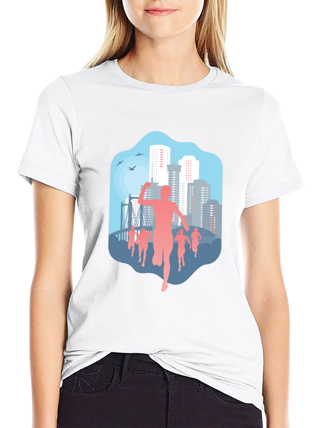 City Marathon T-Shirt - Stylish Running Apparel