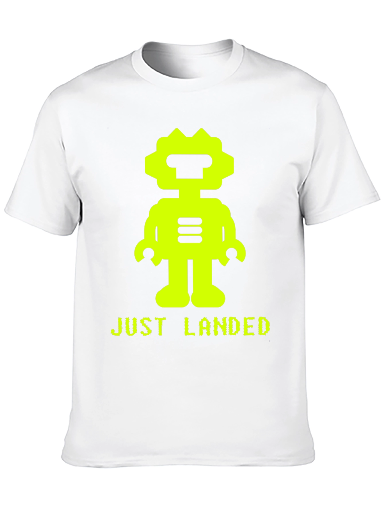 Just Landed Robot Graphic Tee