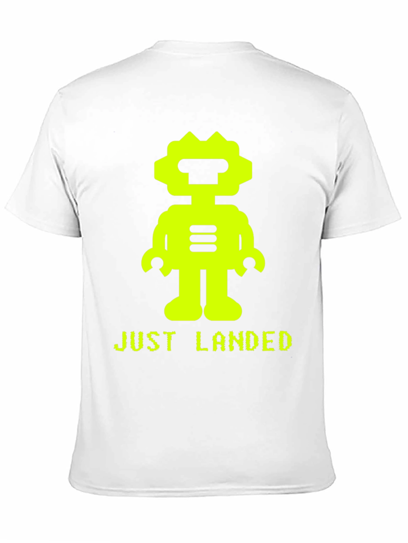 Just Landed Robot Graphic Tee
