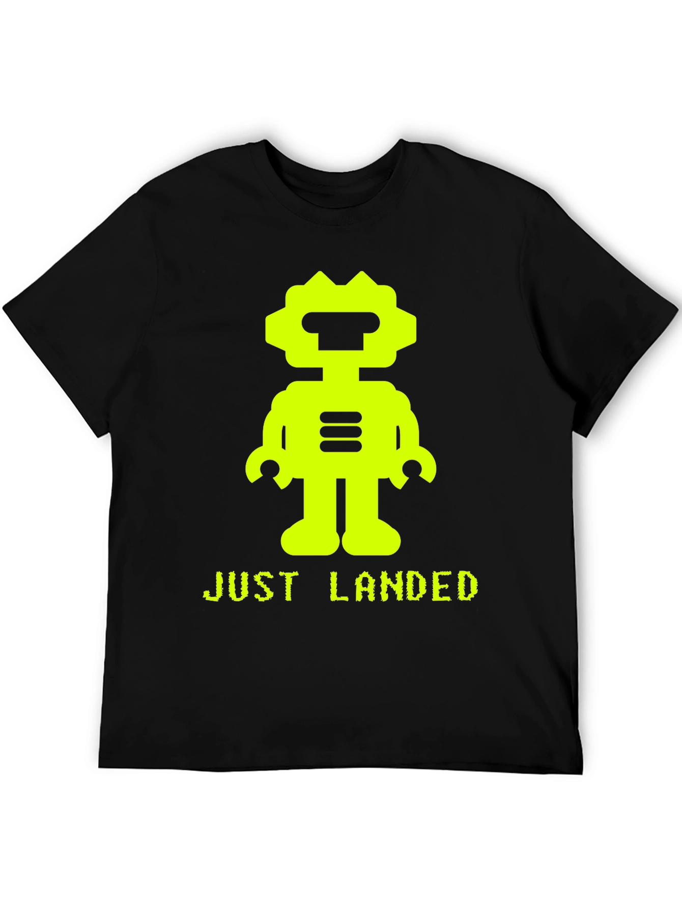 Just Landed Robot Graphic Tee