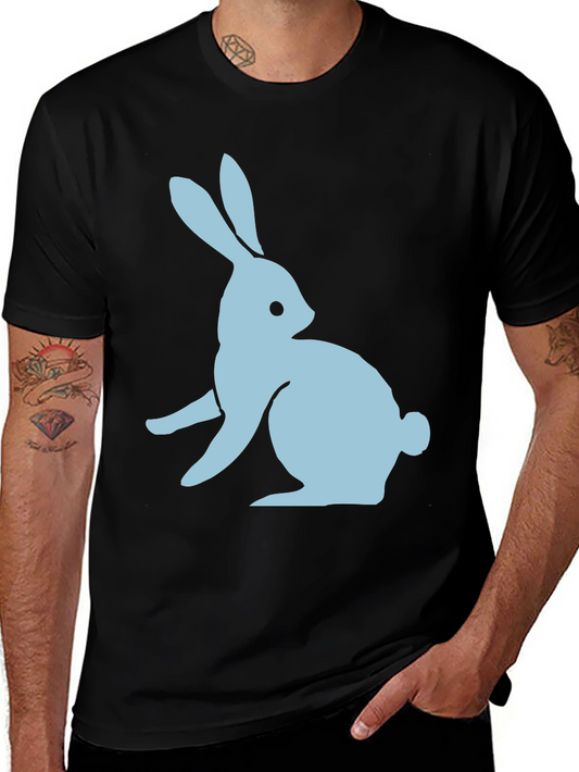 Bunny Graphic Tee - Soft Cotton Casual Wear