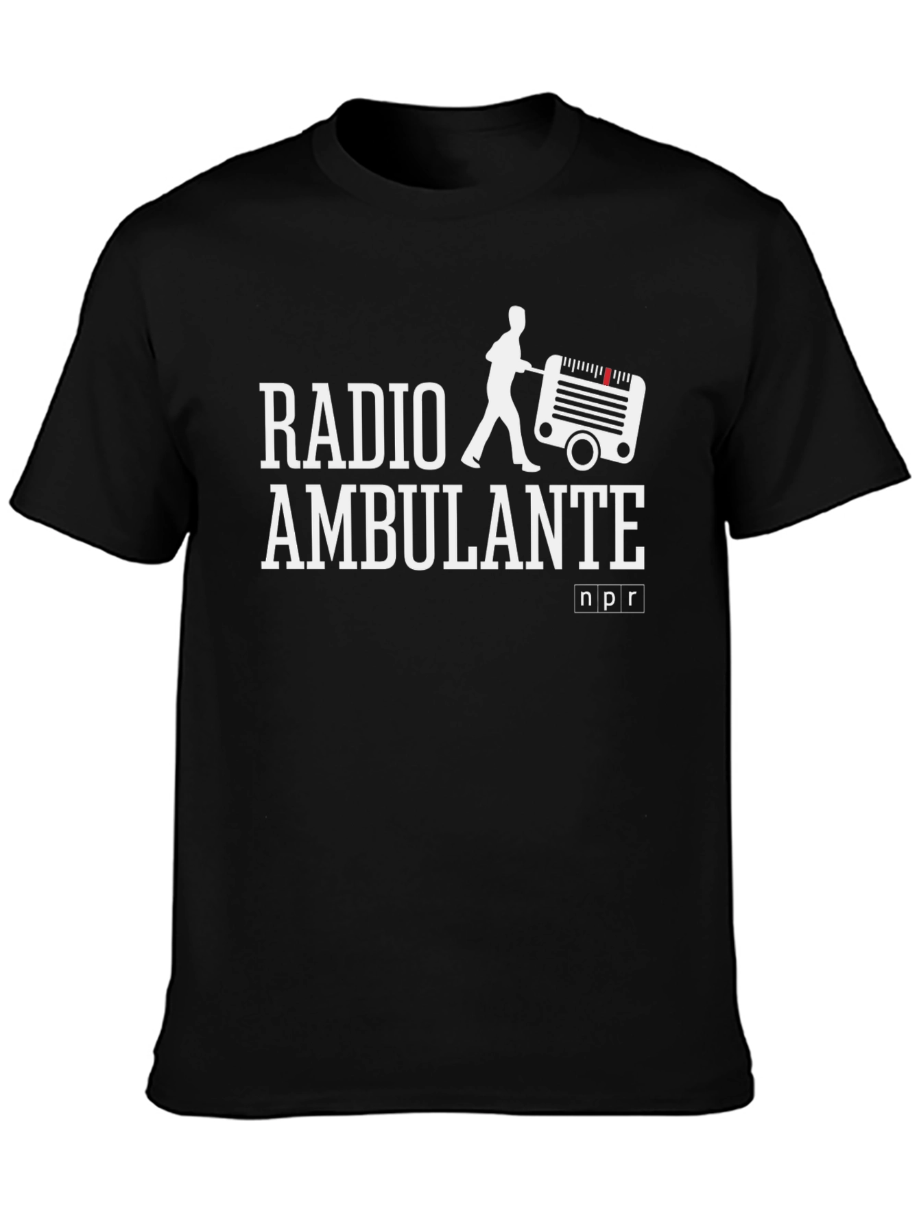 Radio Ambulante T-Shirt NPR Black Short Sleeve