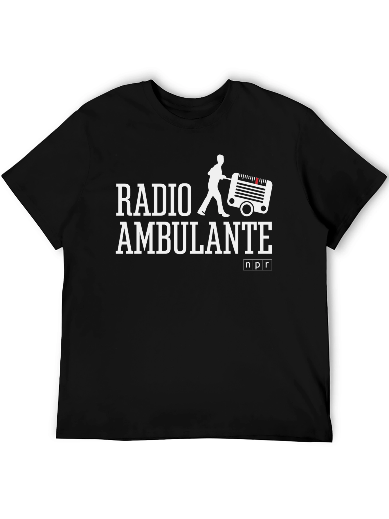 Radio Ambulante T-Shirt NPR Black Short Sleeve