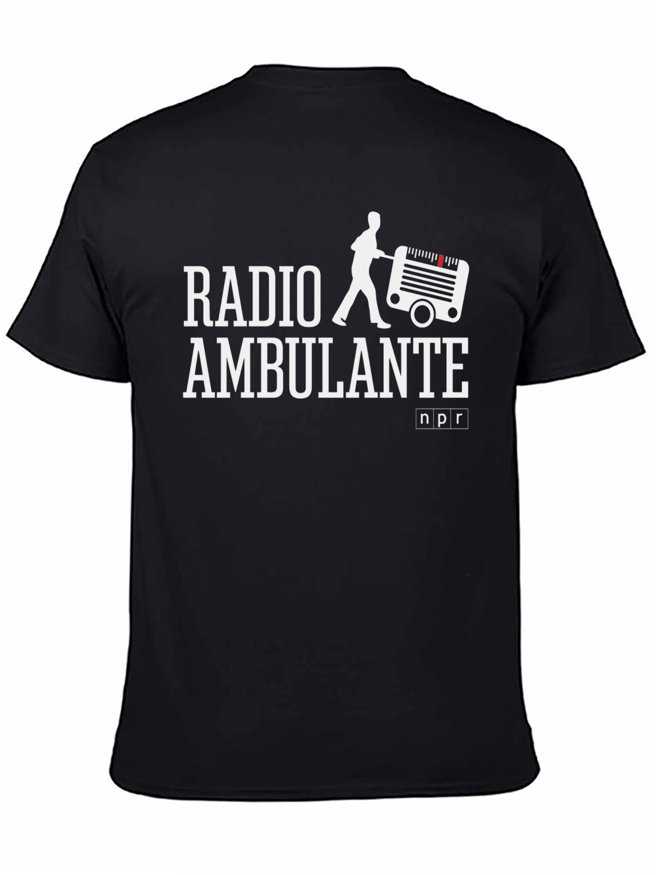 Radio Ambulante T-Shirt NPR Black Short Sleeve