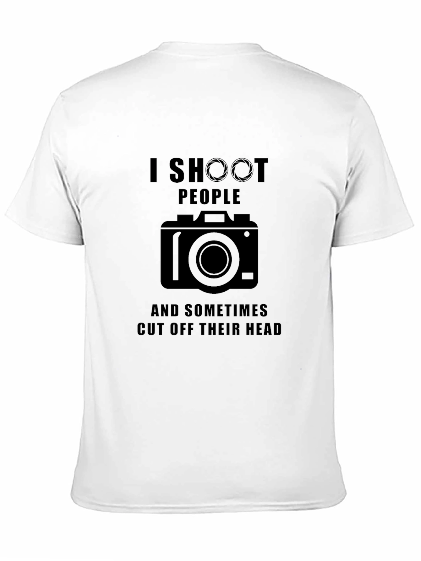 Funny Photographer T-Shirt - I Shoot People