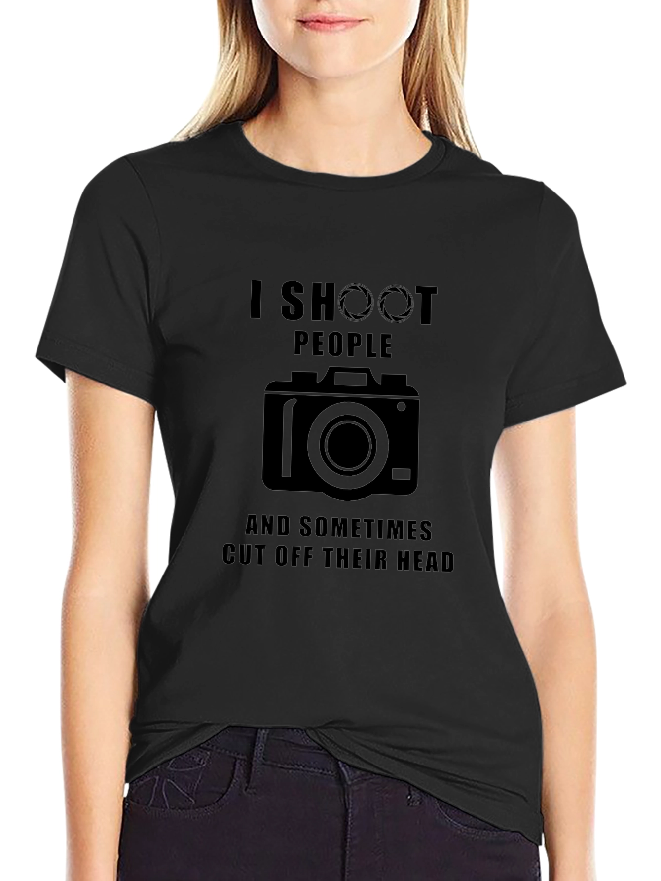 Funny Photographer T-Shirt - I Shoot People