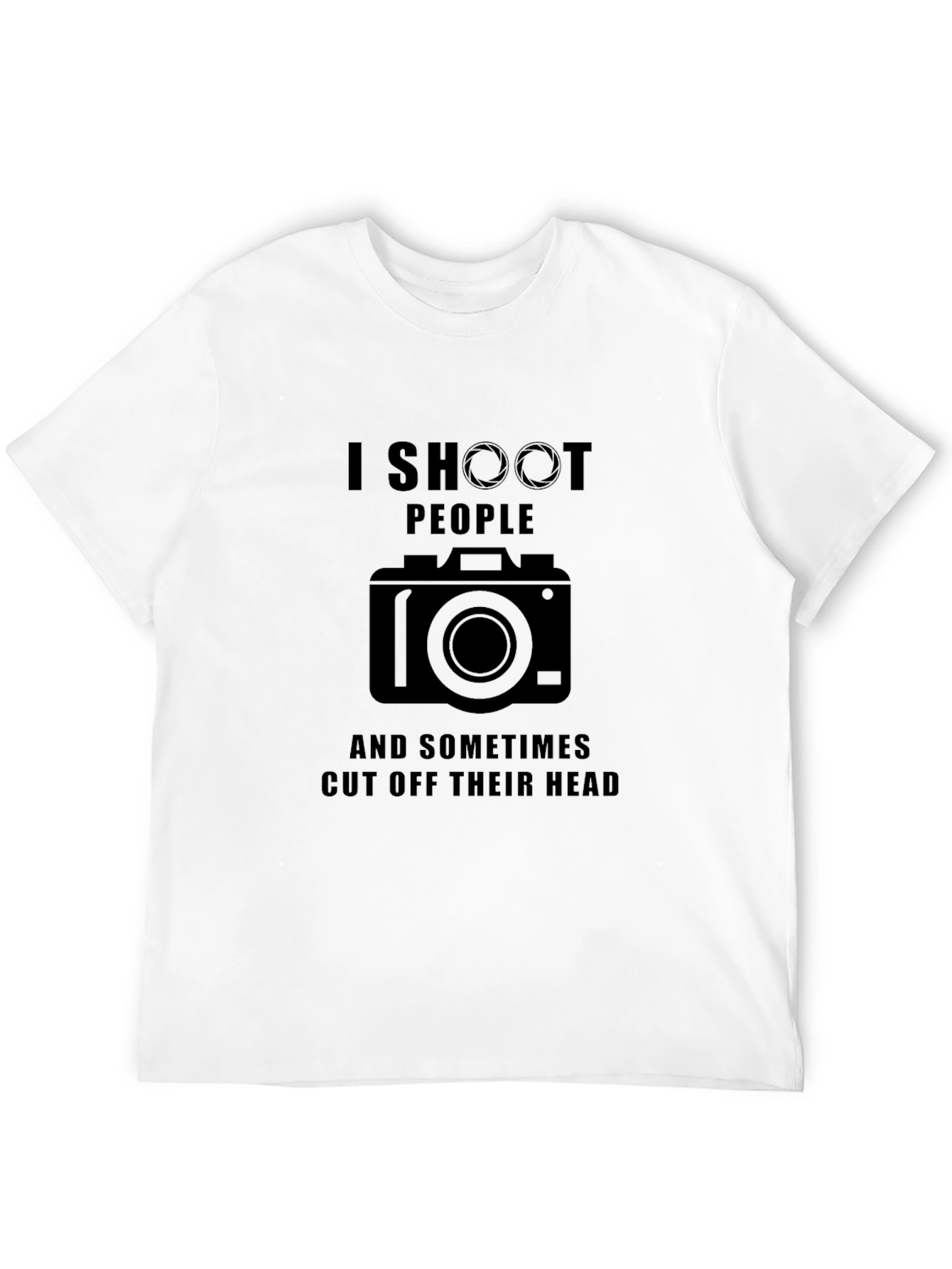 Funny Photographer T-Shirt - I Shoot People