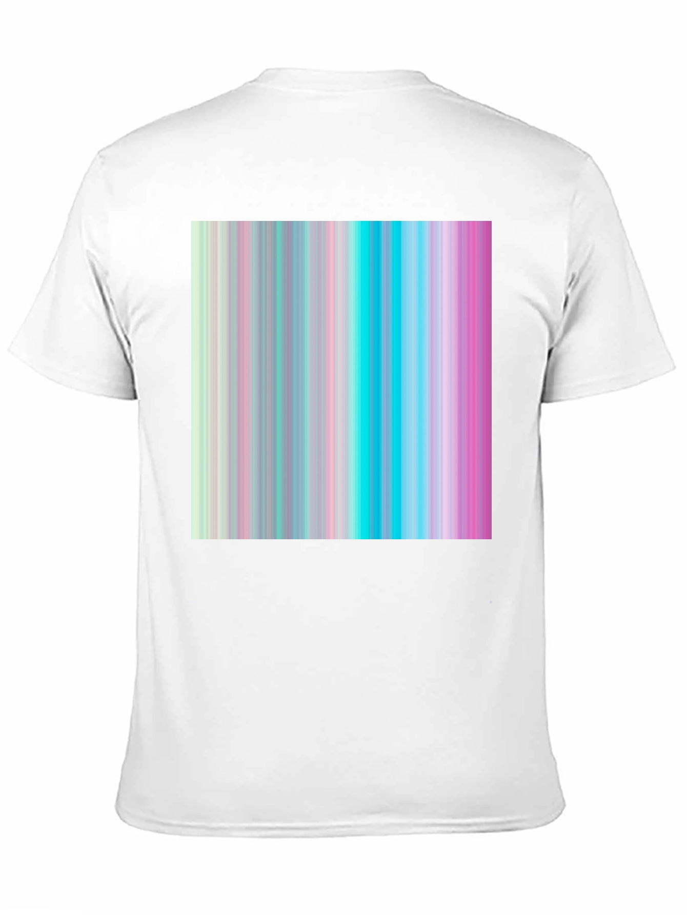 Retro Vertical Stripe T-Shirt - Modern Aesthetic