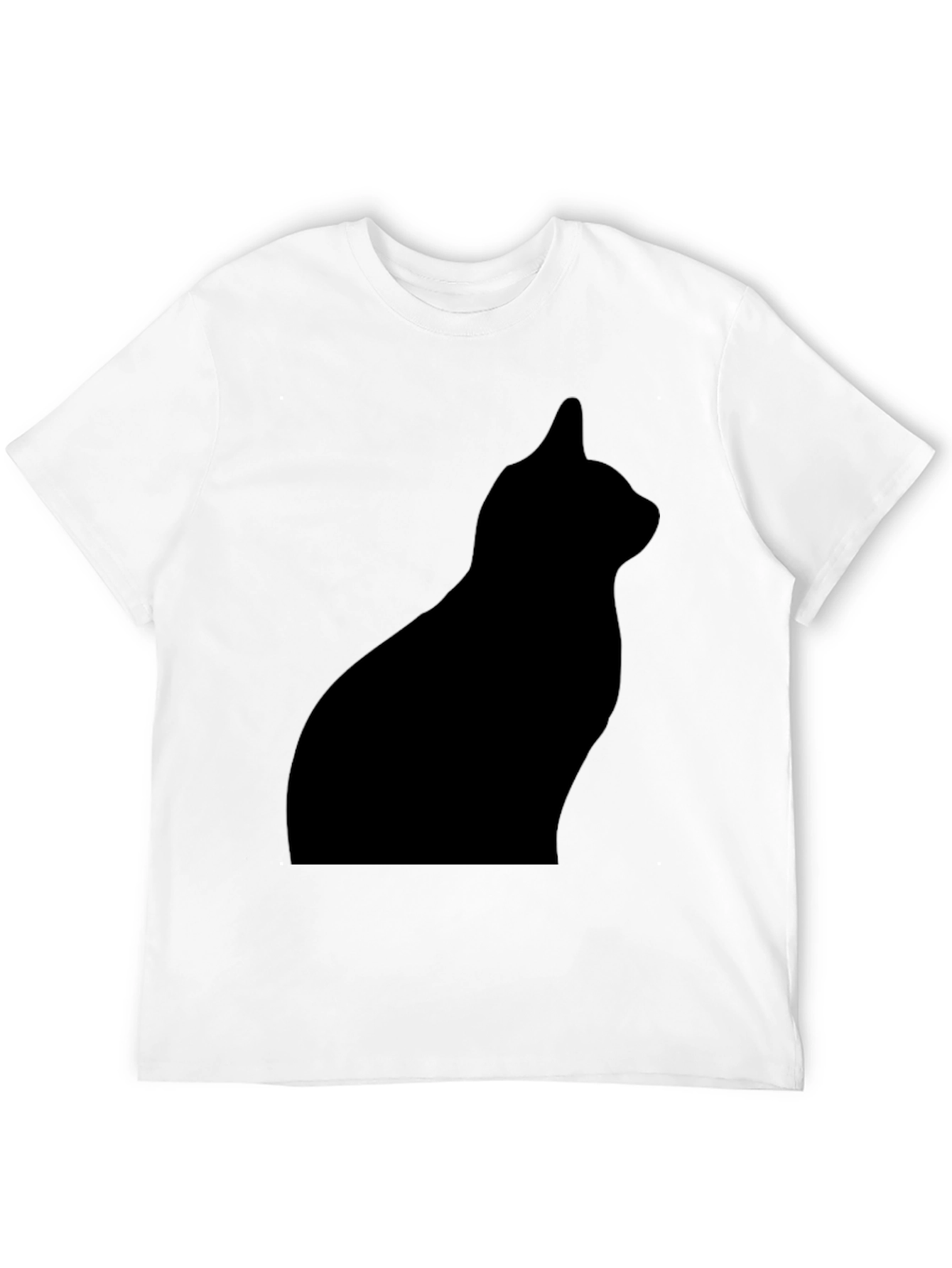 Black Cat Silhouette T-Shirt