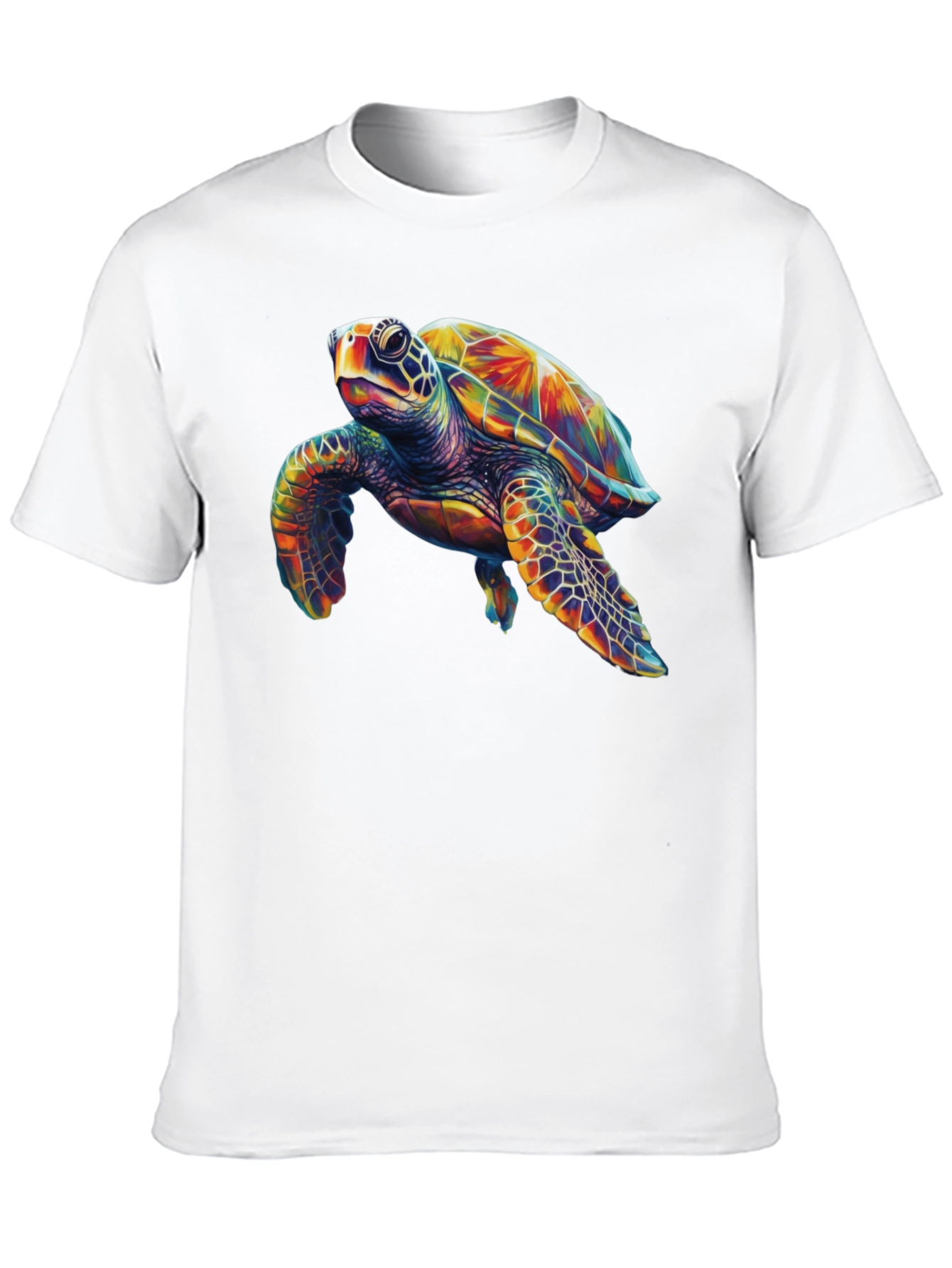 Sea Turtle Graphic Tee - Mens Black T-Shirt