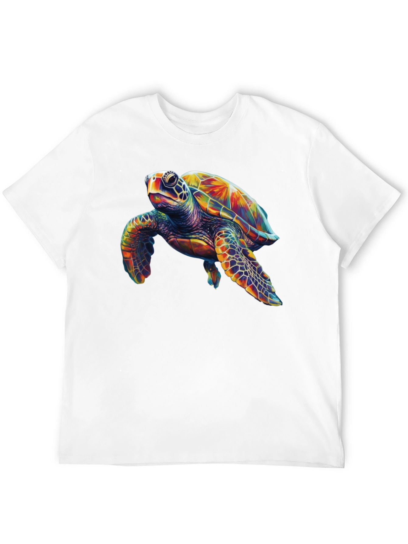 Sea Turtle Graphic Tee - Mens Black T-Shirt