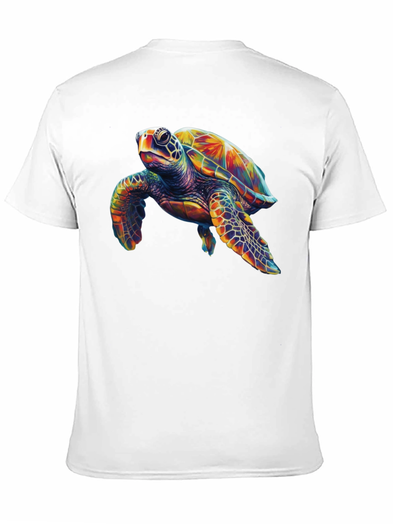 Sea Turtle Graphic Tee - Mens Black T-Shirt