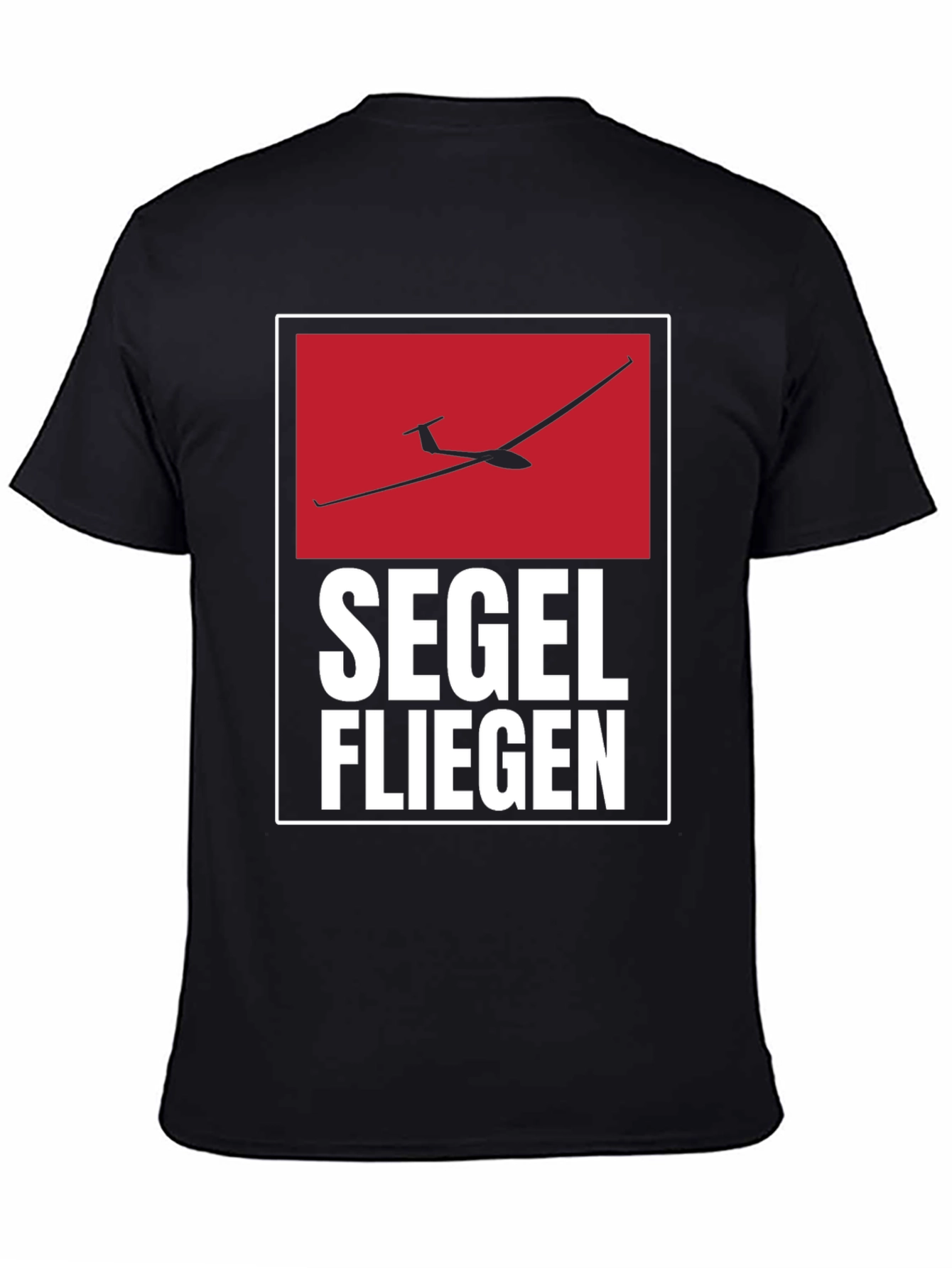 Segelfliegen Glider T-Shirt - Black