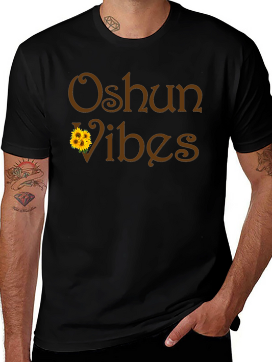 Oshun Vibes Black Graphic T-Shirt