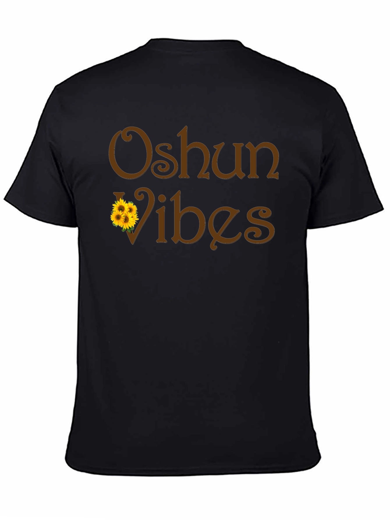 Oshun Vibes Black Graphic T-Shirt