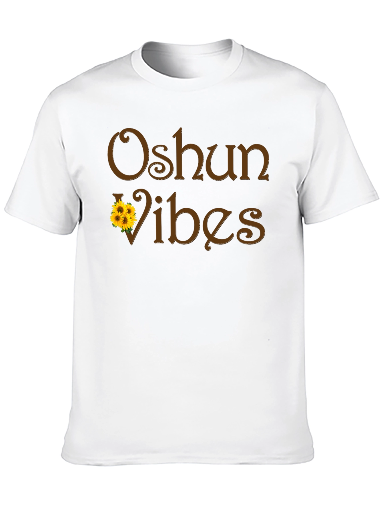 Oshun Vibes Black Graphic T-Shirt
