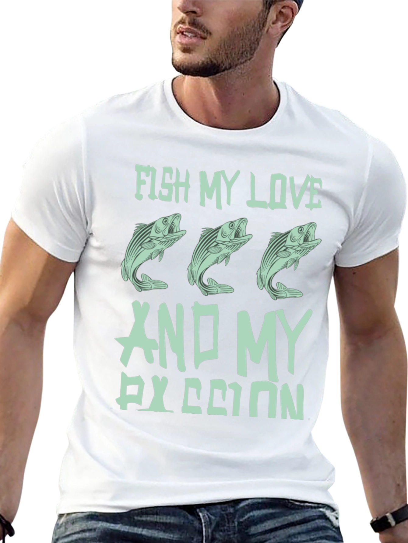 Fish My Love & My Passion T-Shirt