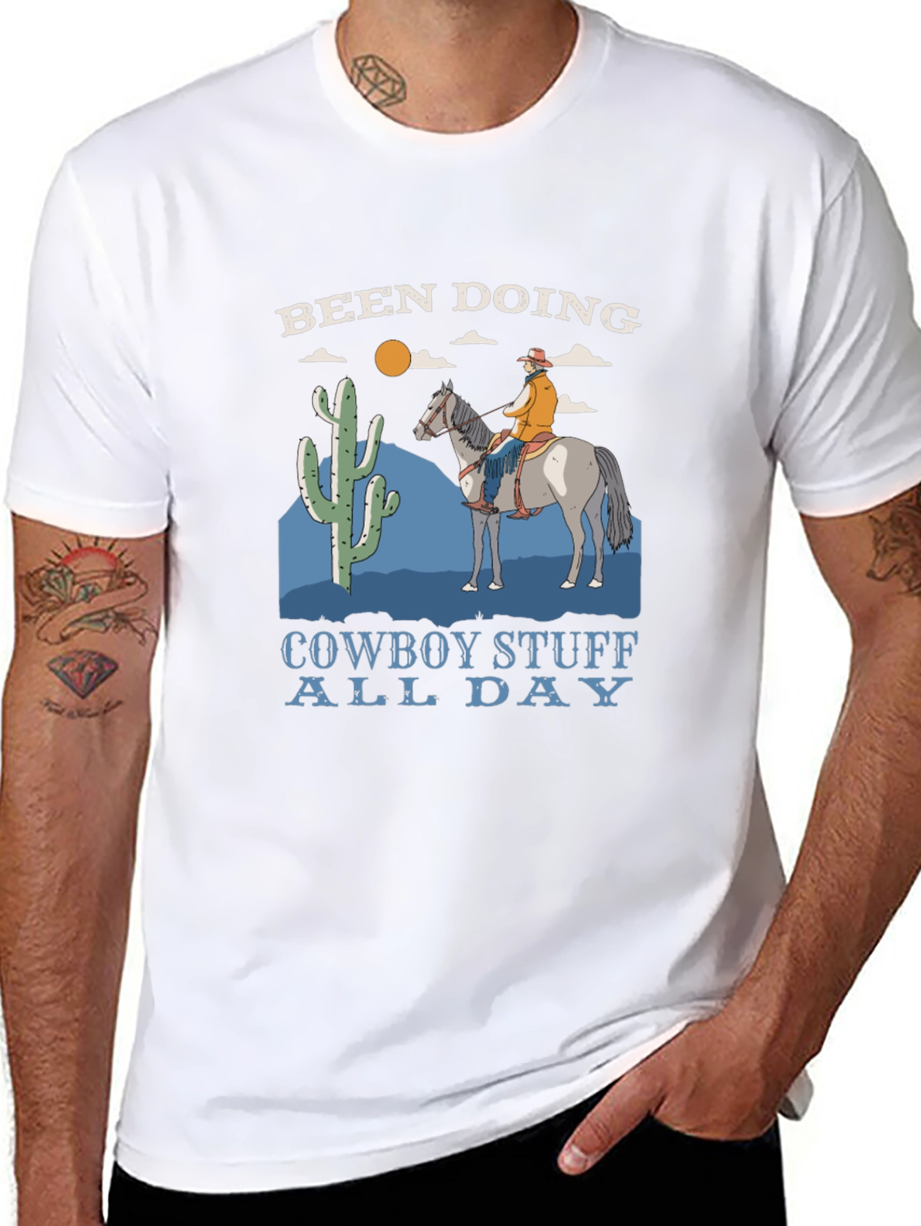 Cowboy Stuff All Day Graphic Tee