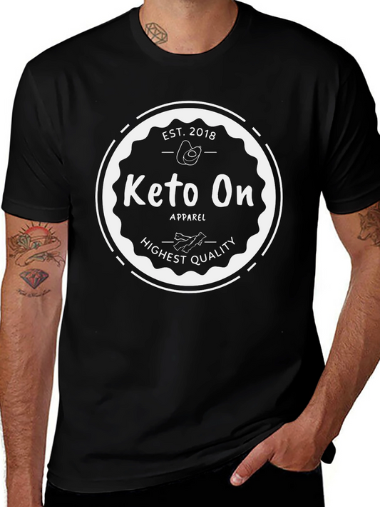 Keto On Apparel Black T-Shirt