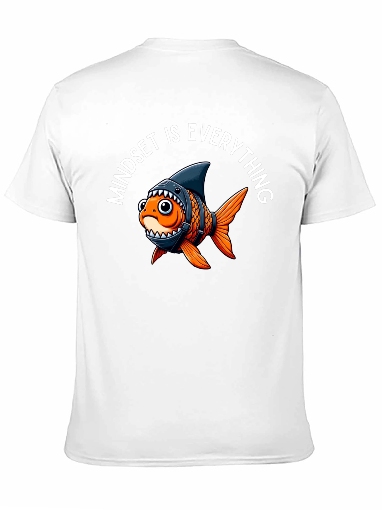 Mindset is Everything Shark Fin Goldfish T-Shirt