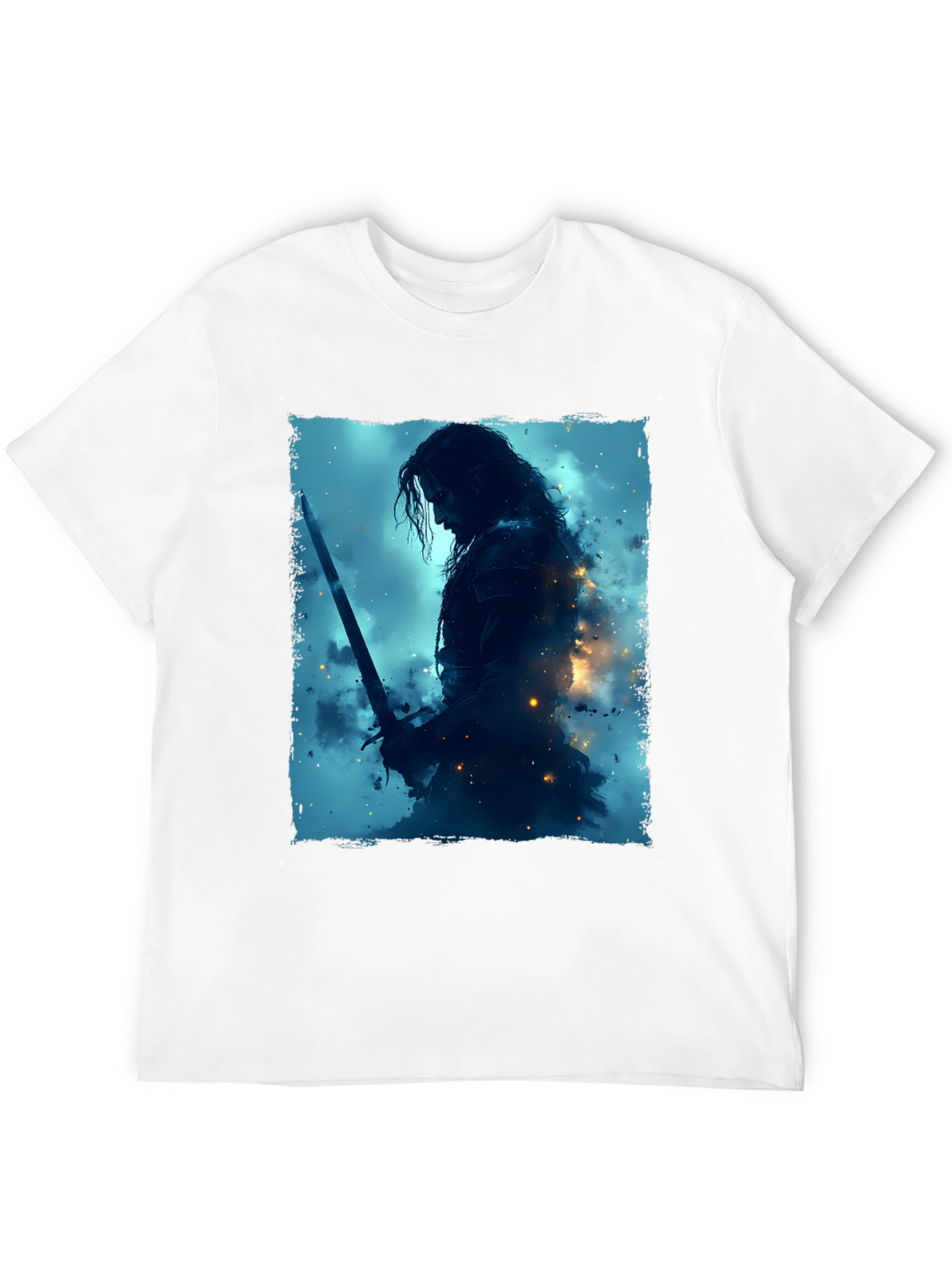 Warrior Graphic Tee - Black