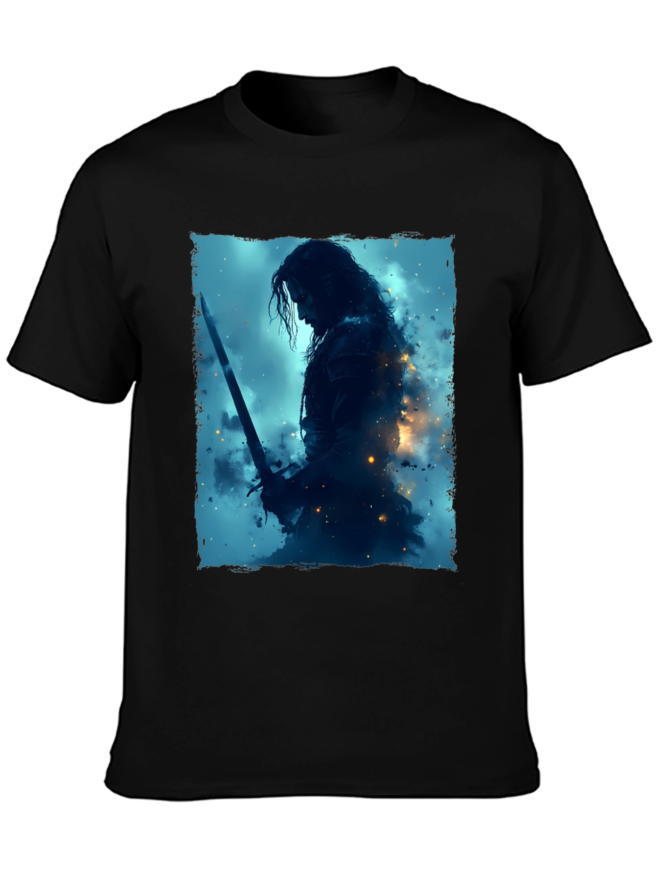 Warrior Graphic Tee - Black