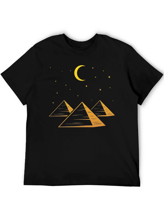 Egyptian Pyramids Graphic T-Shirt