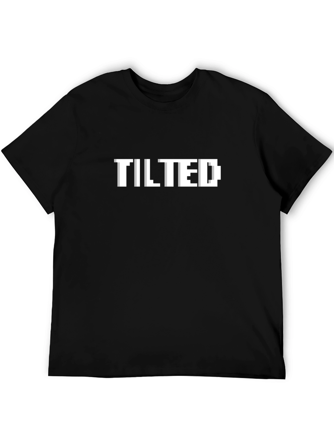 Tilted Pixel Tee - Retro Gaming Inspired