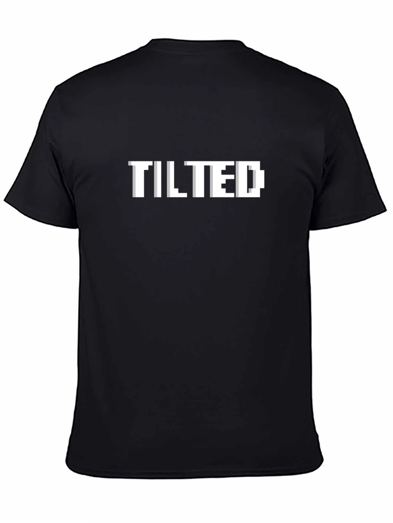 Tilted Pixel Tee - Retro Gaming Inspired
