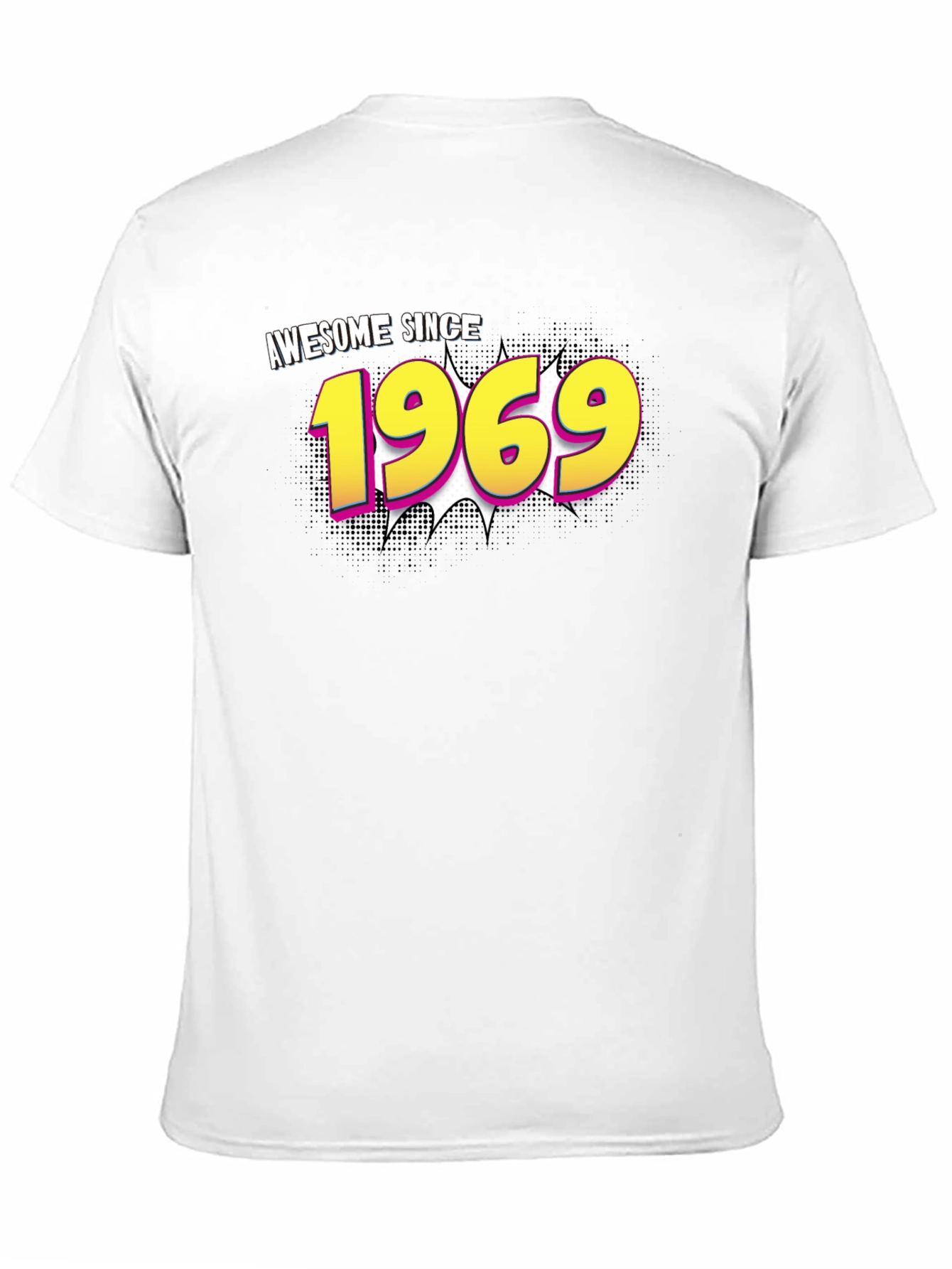 Awesome Since 1969 Graphic Tee - Birthday T-Shirt