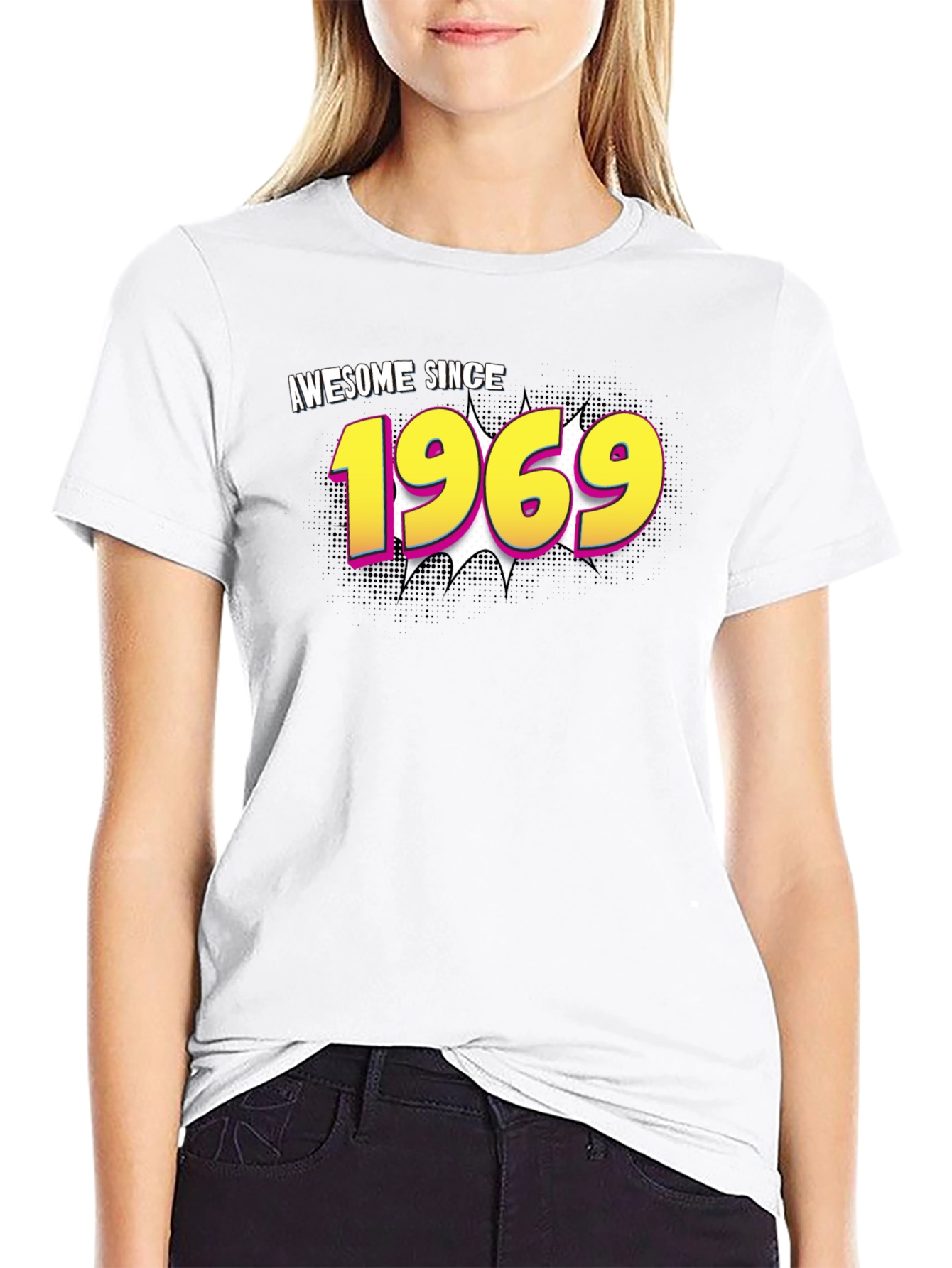 Awesome Since 1969 Graphic Tee - Birthday T-Shirt