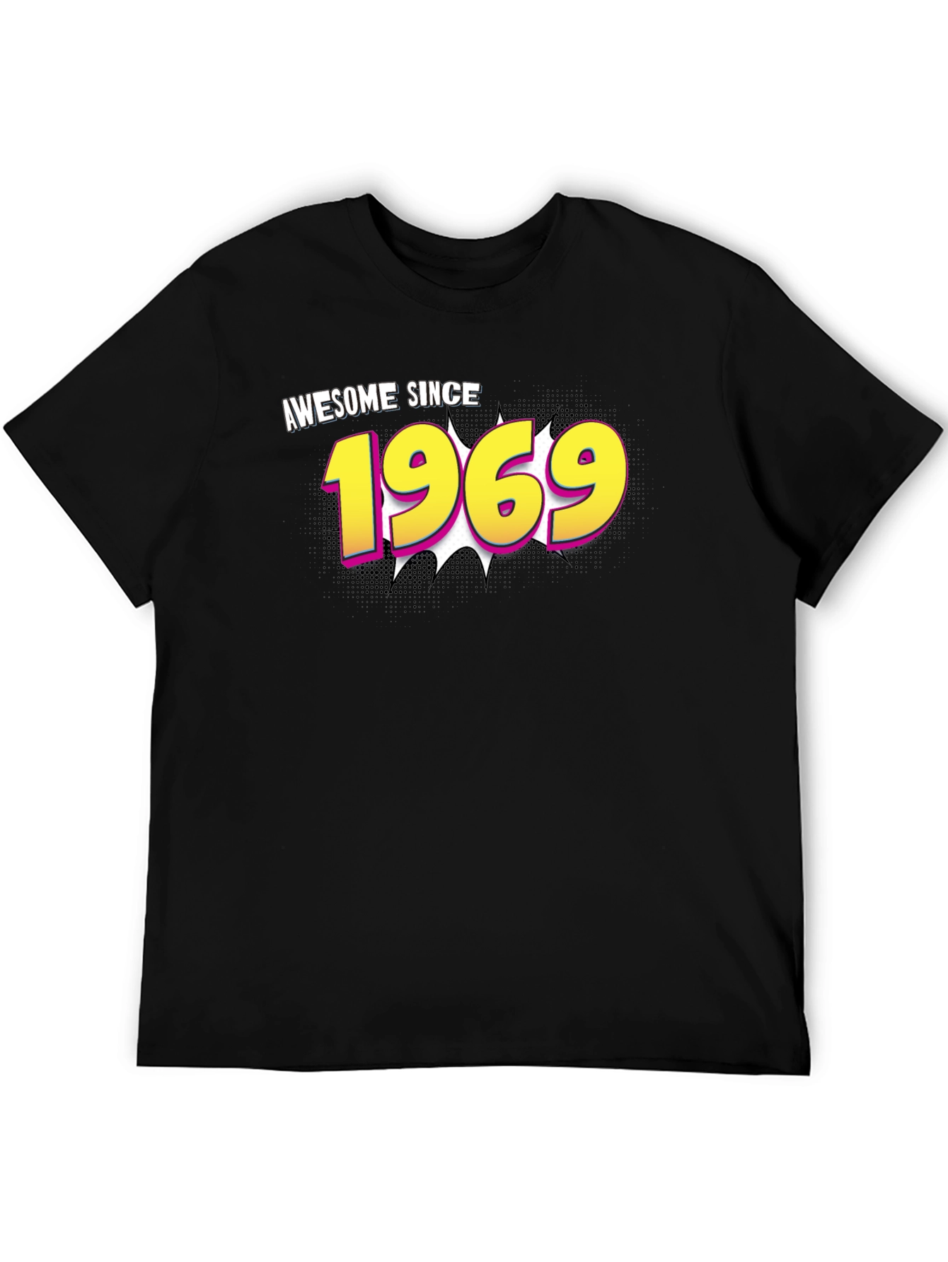 Awesome Since 1969 Graphic Tee - Birthday T-Shirt