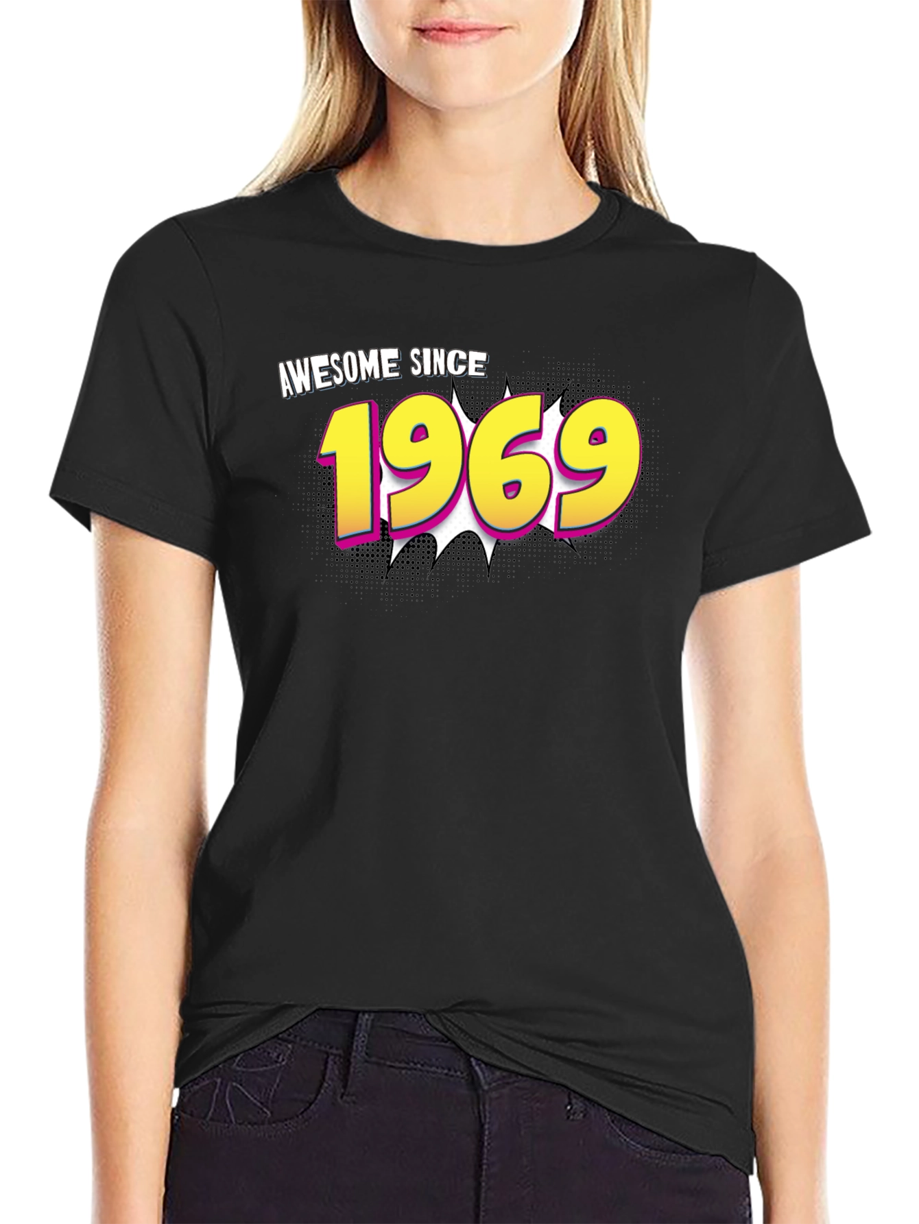 Awesome Since 1969 Graphic Tee - Birthday T-Shirt