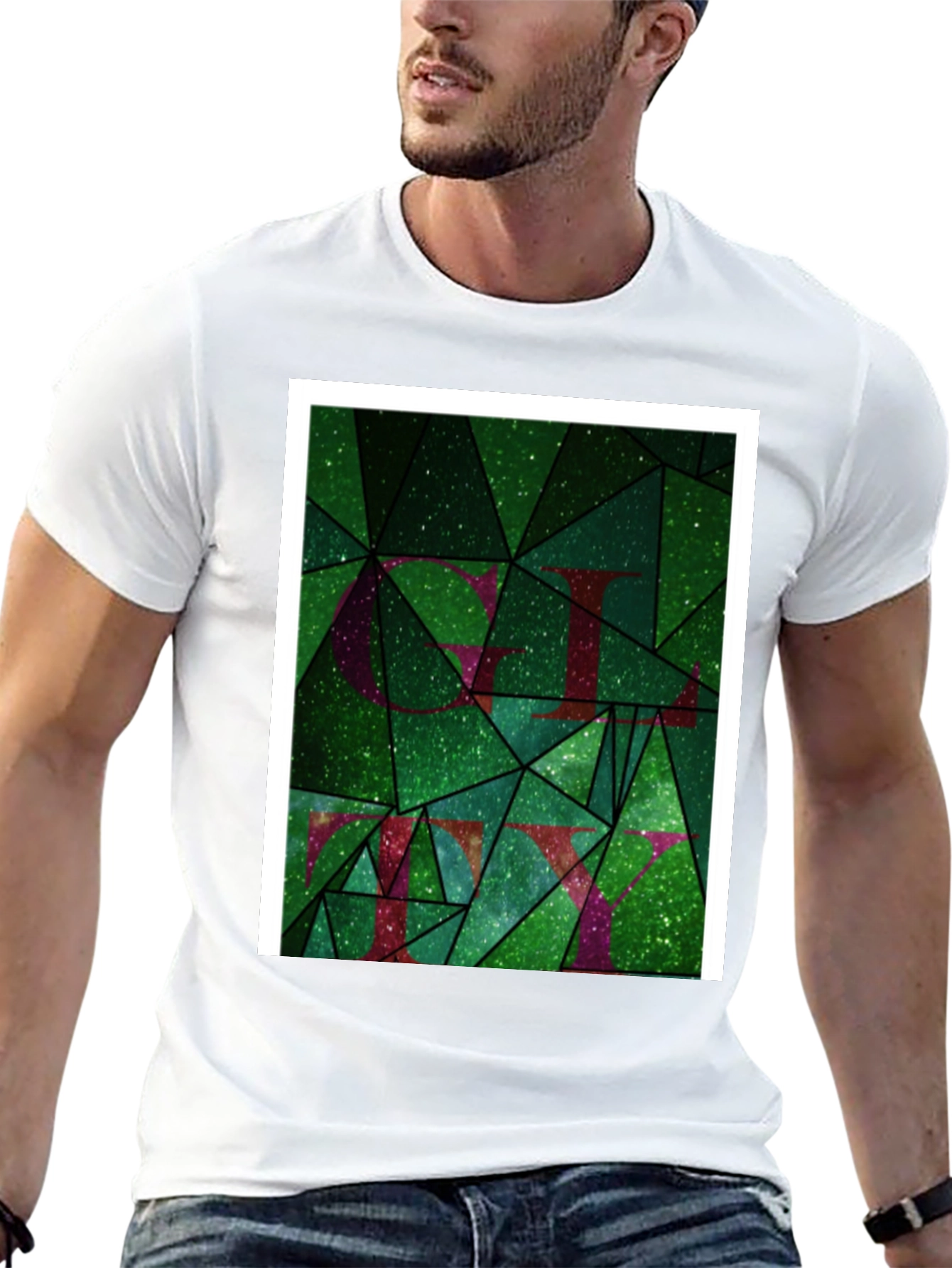 Abstract Geometric T-Shirt