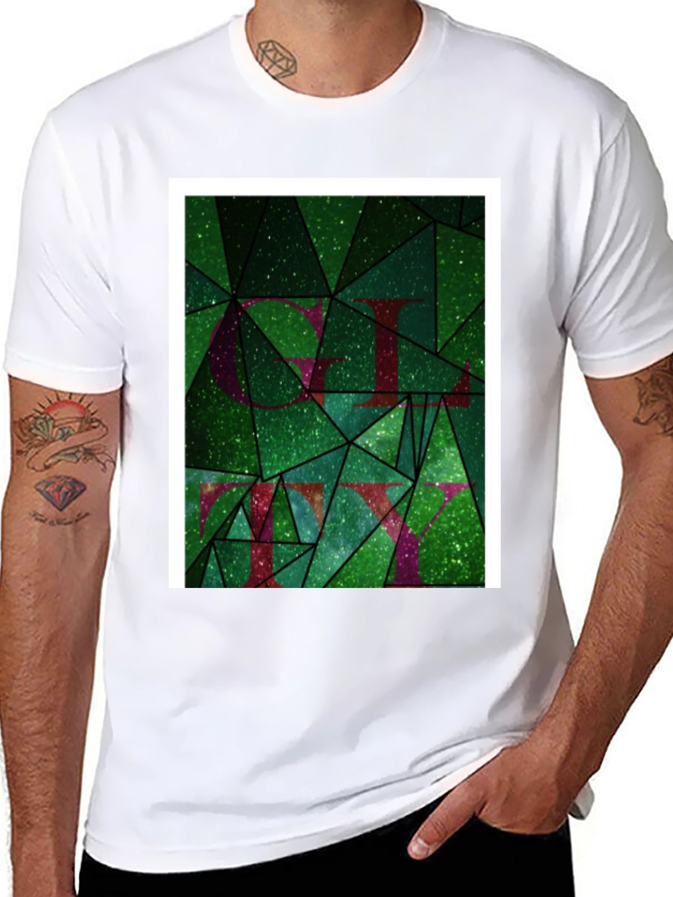Abstract Geometric T-Shirt