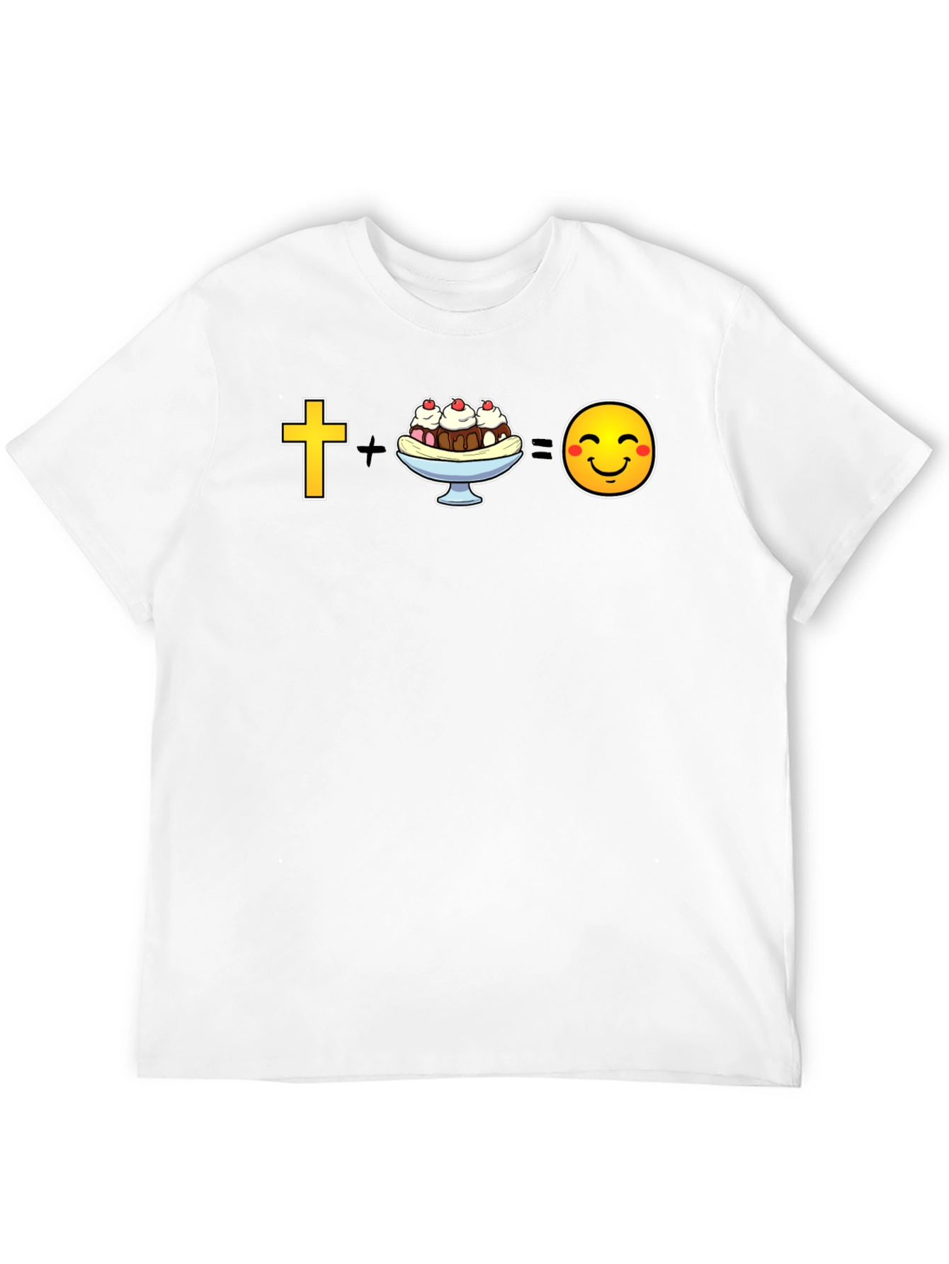 Christian Ice Cream = Happy T-Shirt