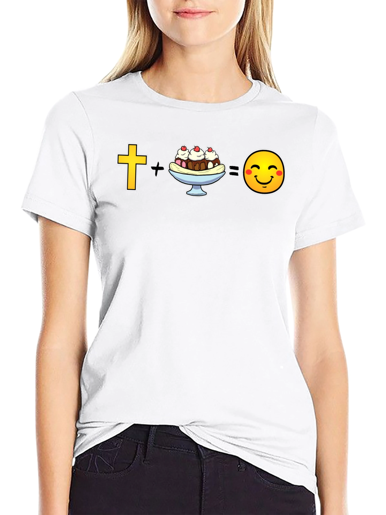 Christian Ice Cream = Happy T-Shirt