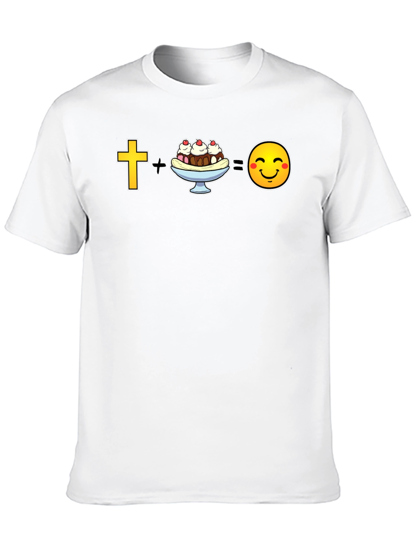 Christian Ice Cream = Happy T-Shirt