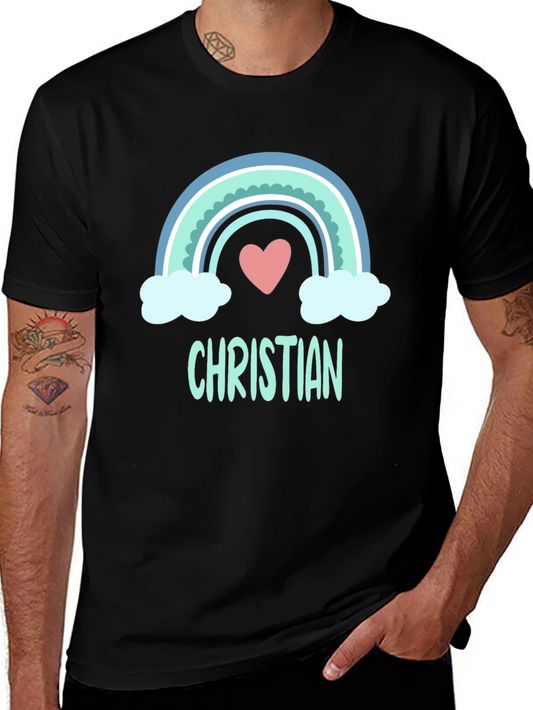 Christian Rainbow Heart T-Shirt