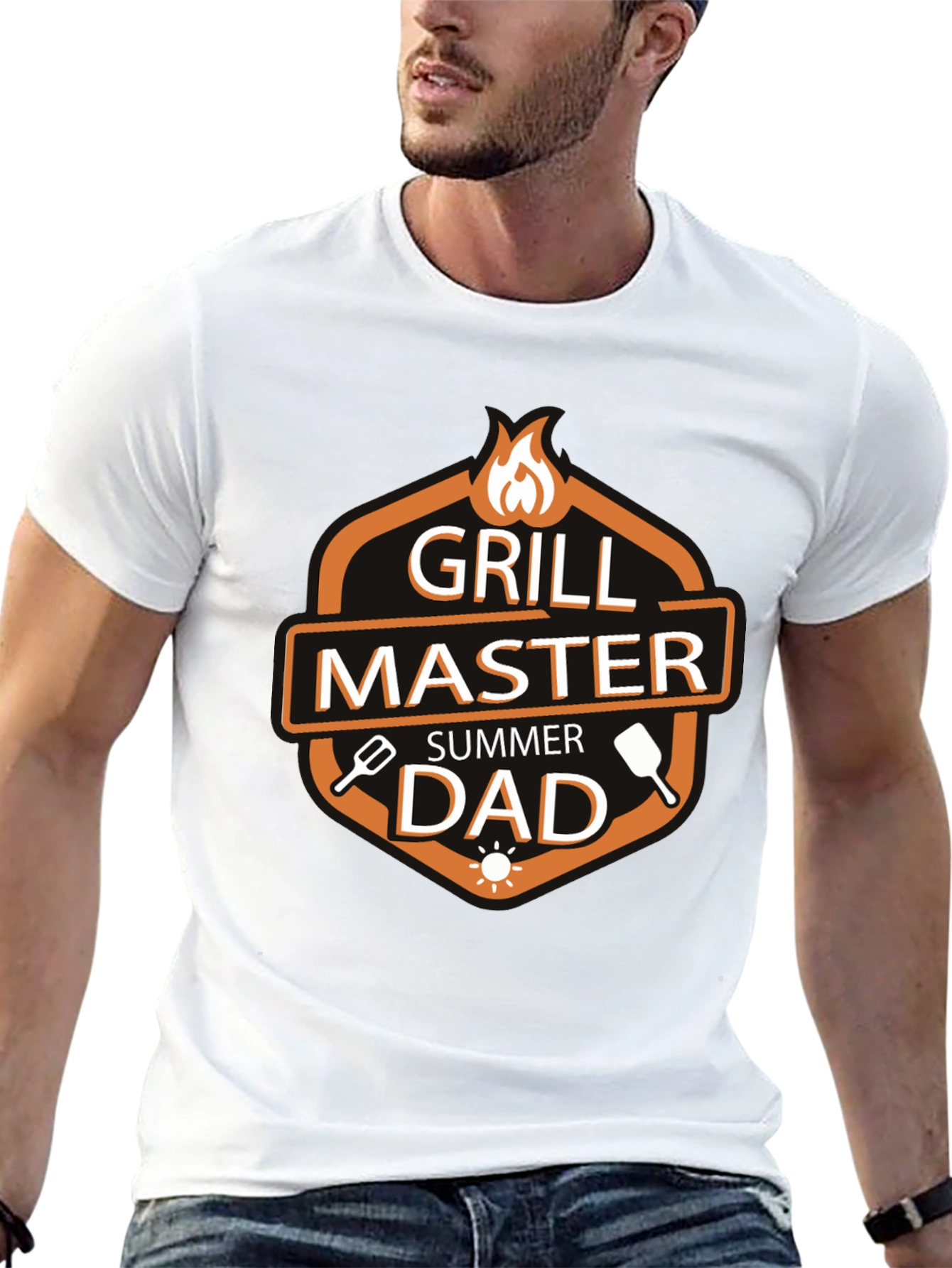 Grill Master Summer Dad T-Shirt