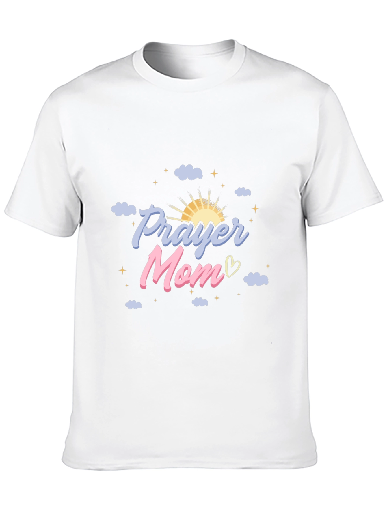 Prayer Mom Graphic Tee - Black T-Shirt