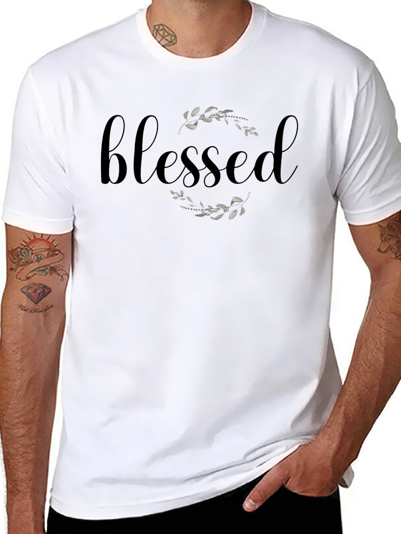 Blessed Graphic Tee - Stylish Comfort