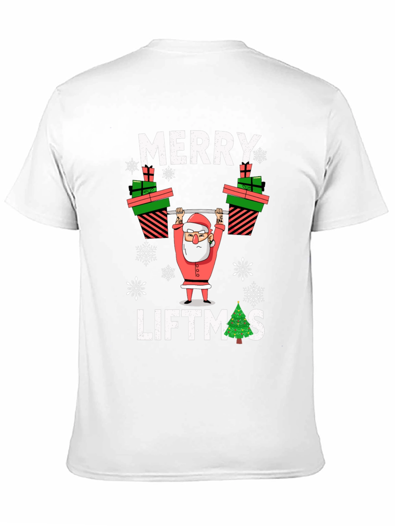 Merry Liftmas Santa T-Shirt