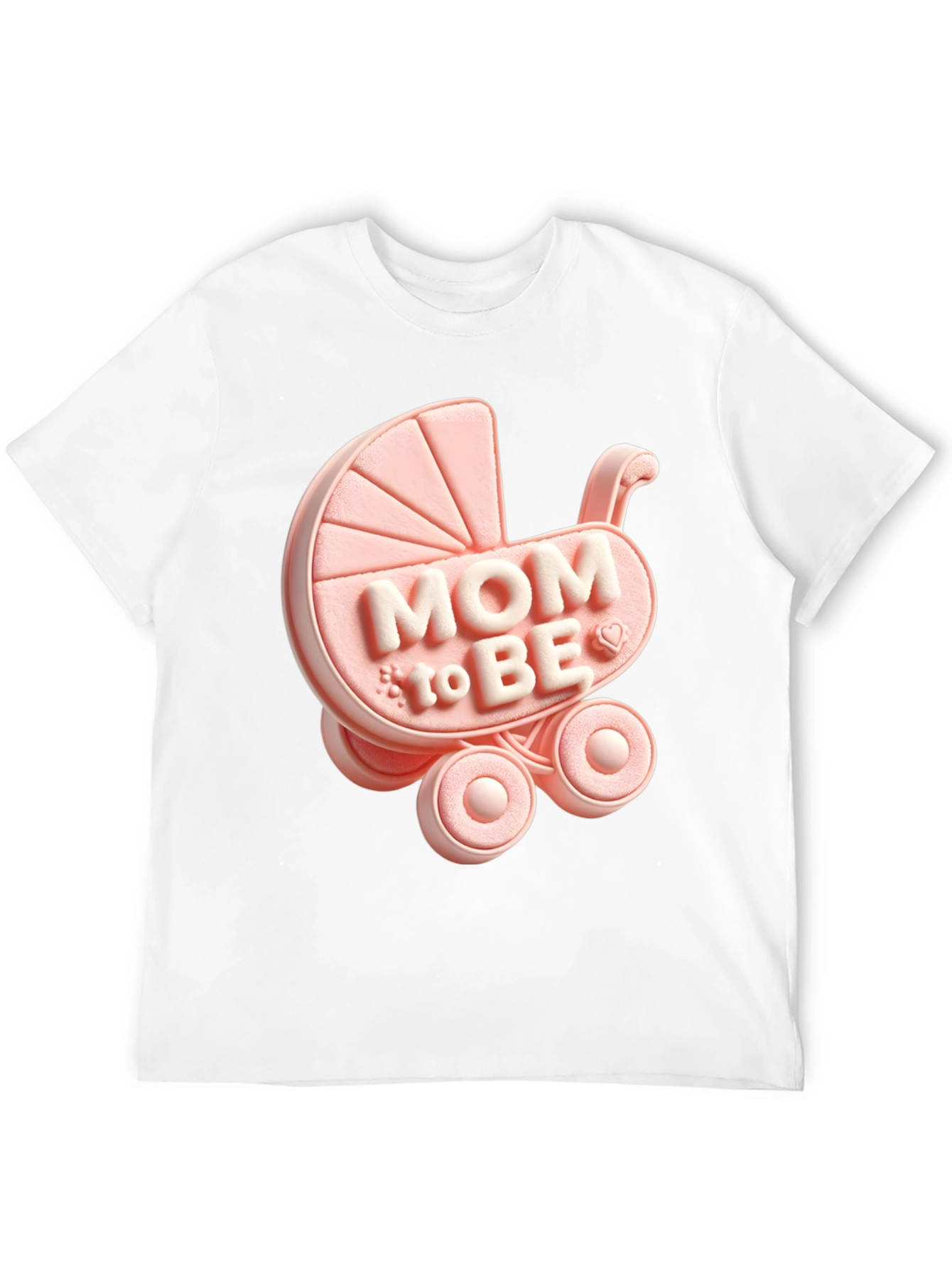 Mom To Be Baby Carriage T-Shirt