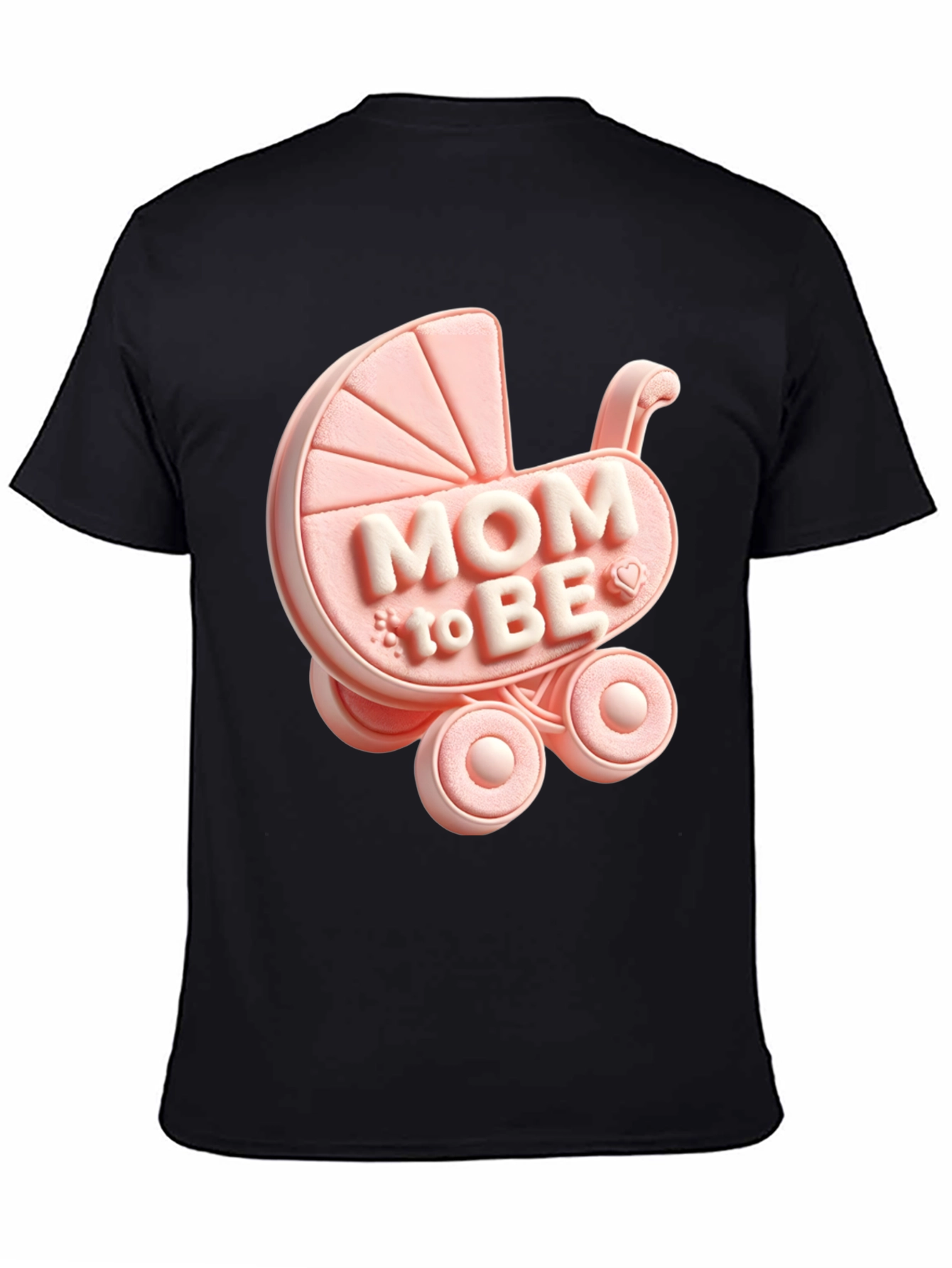 Mom To Be Baby Carriage T-Shirt