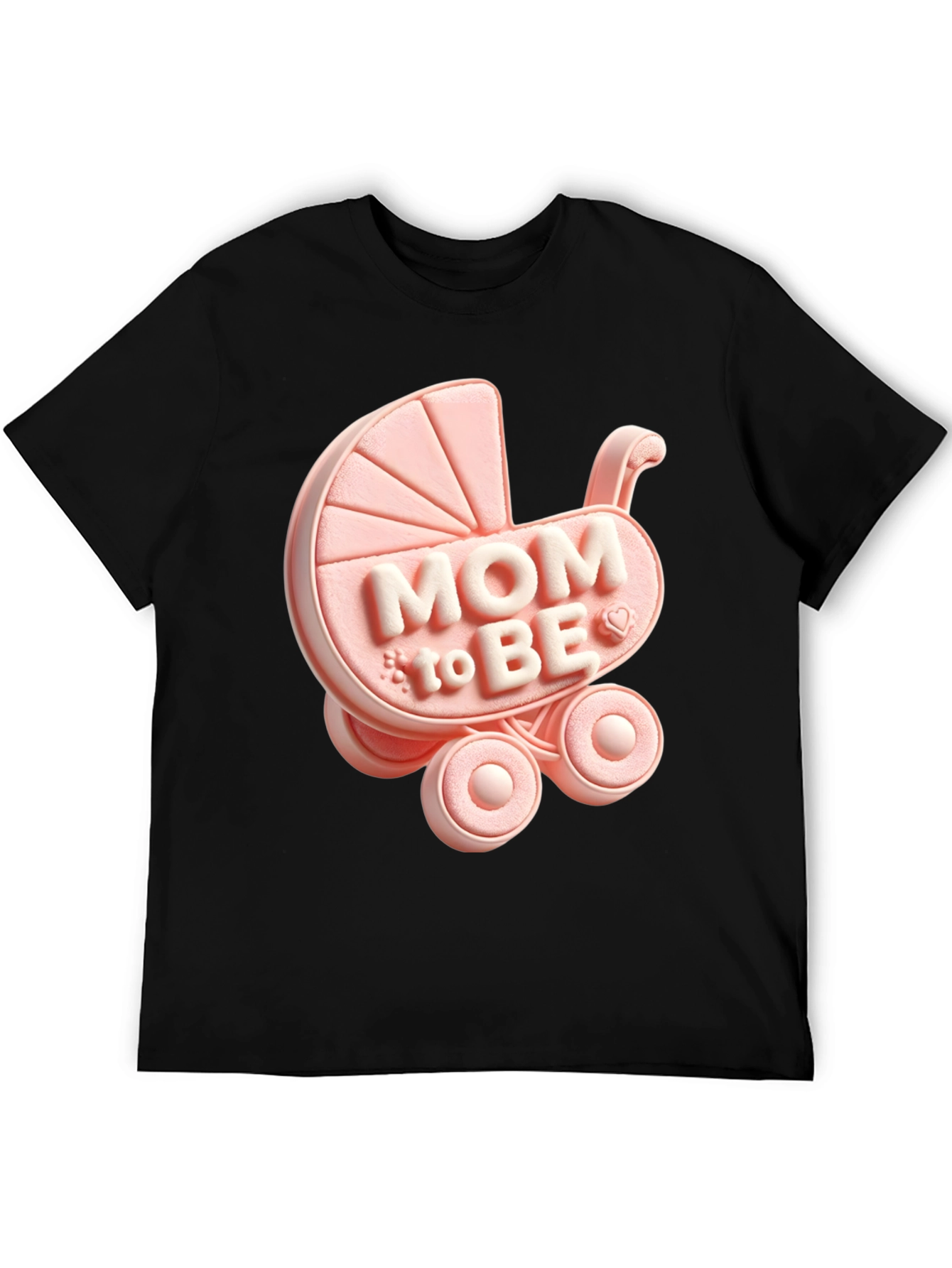 Mom To Be Baby Carriage T-Shirt