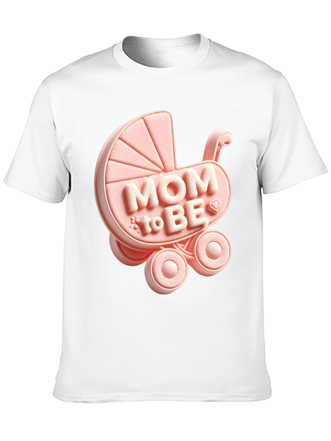 Mom To Be Baby Carriage T-Shirt