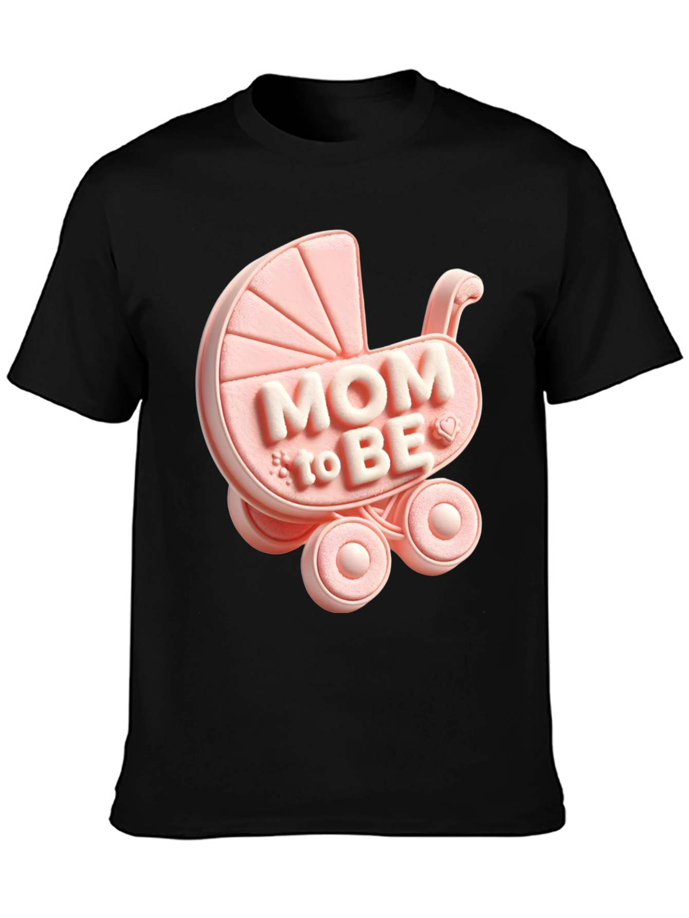 Mom To Be Baby Carriage T-Shirt