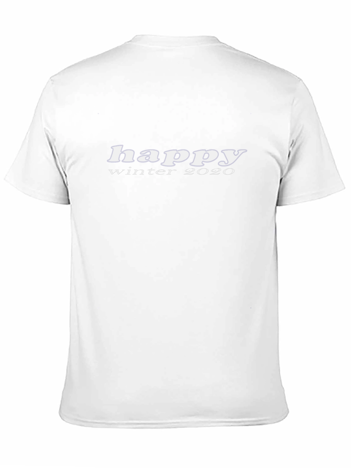 Happy Winter 2020 Black Graphic Tee